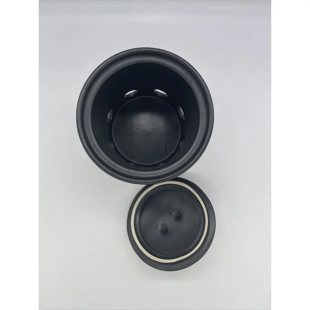 Tabletops Gallery Chalk Black Garlic Keeper